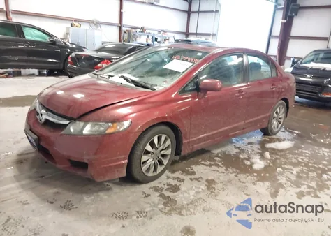 2010 Honda Civic Ex z USA, uszkodzony, nr VIN 2HGFA1F80AH560920